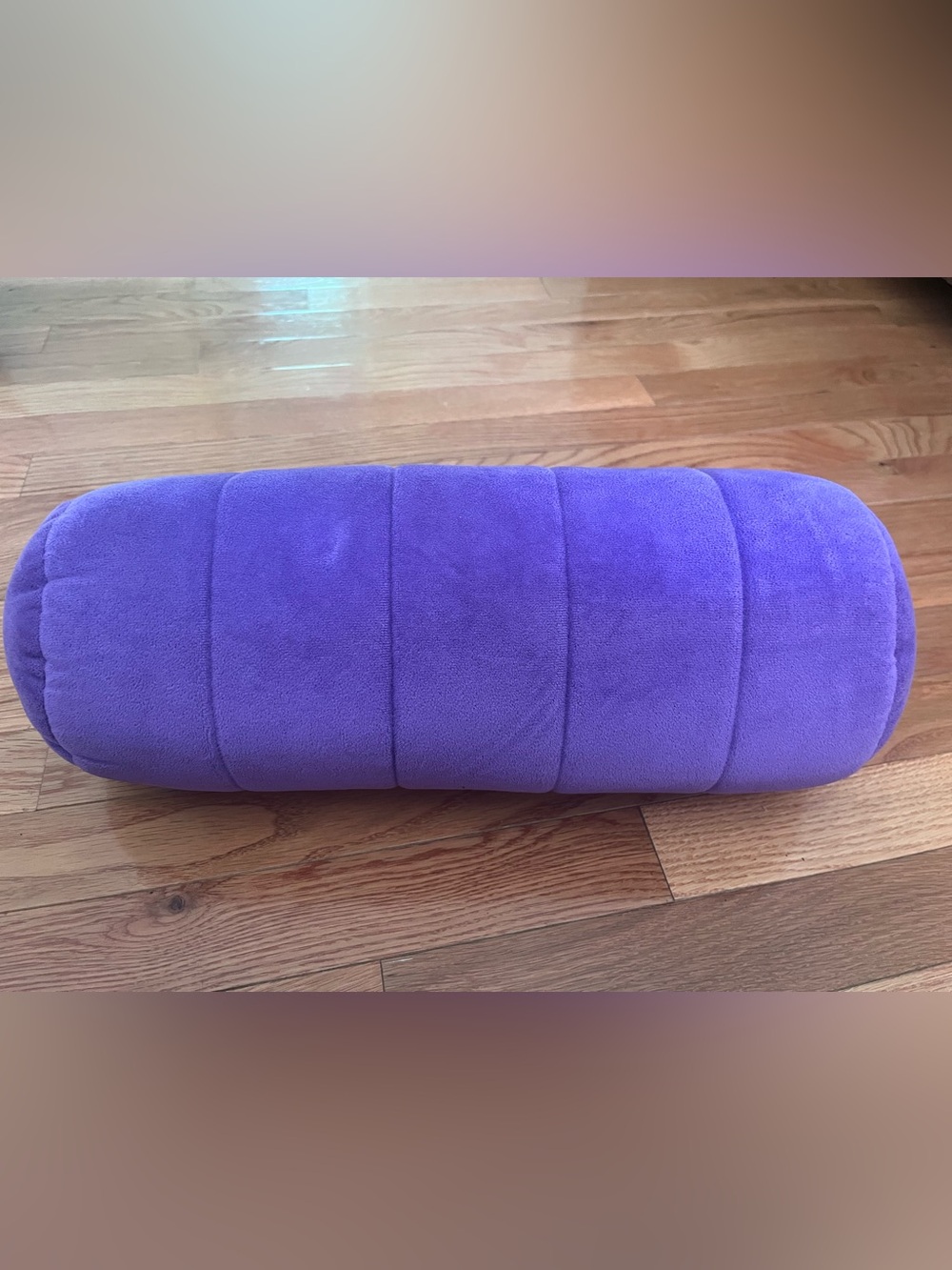 Purple Bed Roll Pillow
